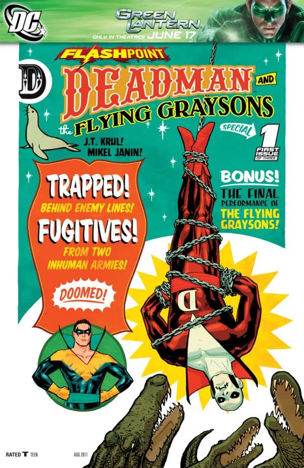 Flashpoint: Deadman and the Flying Graysons #1 cover
