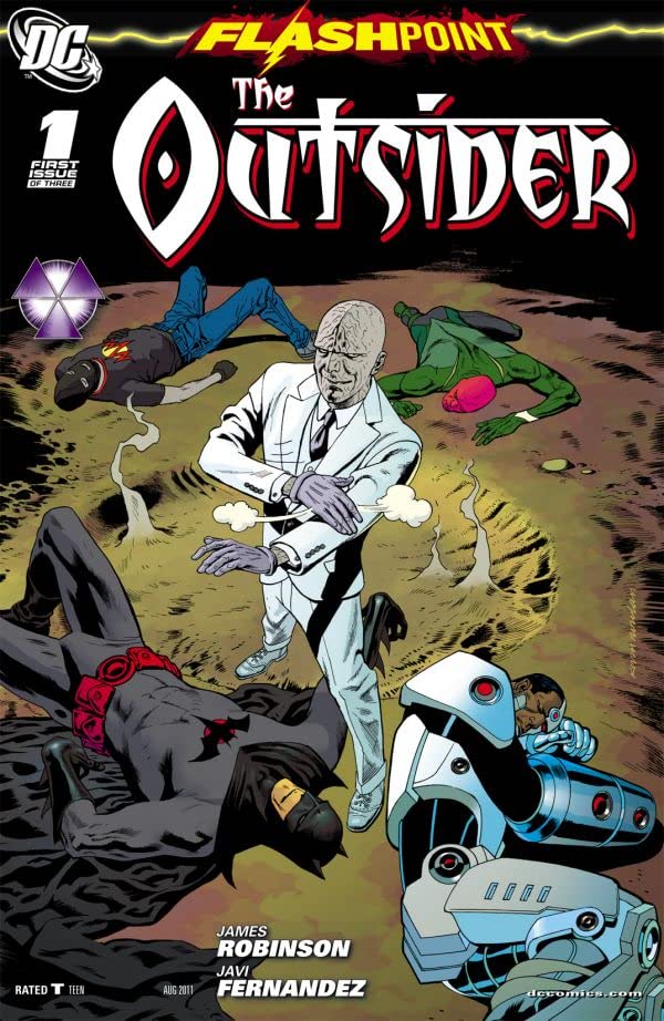 Flashpoint: The Outsider #1 cover