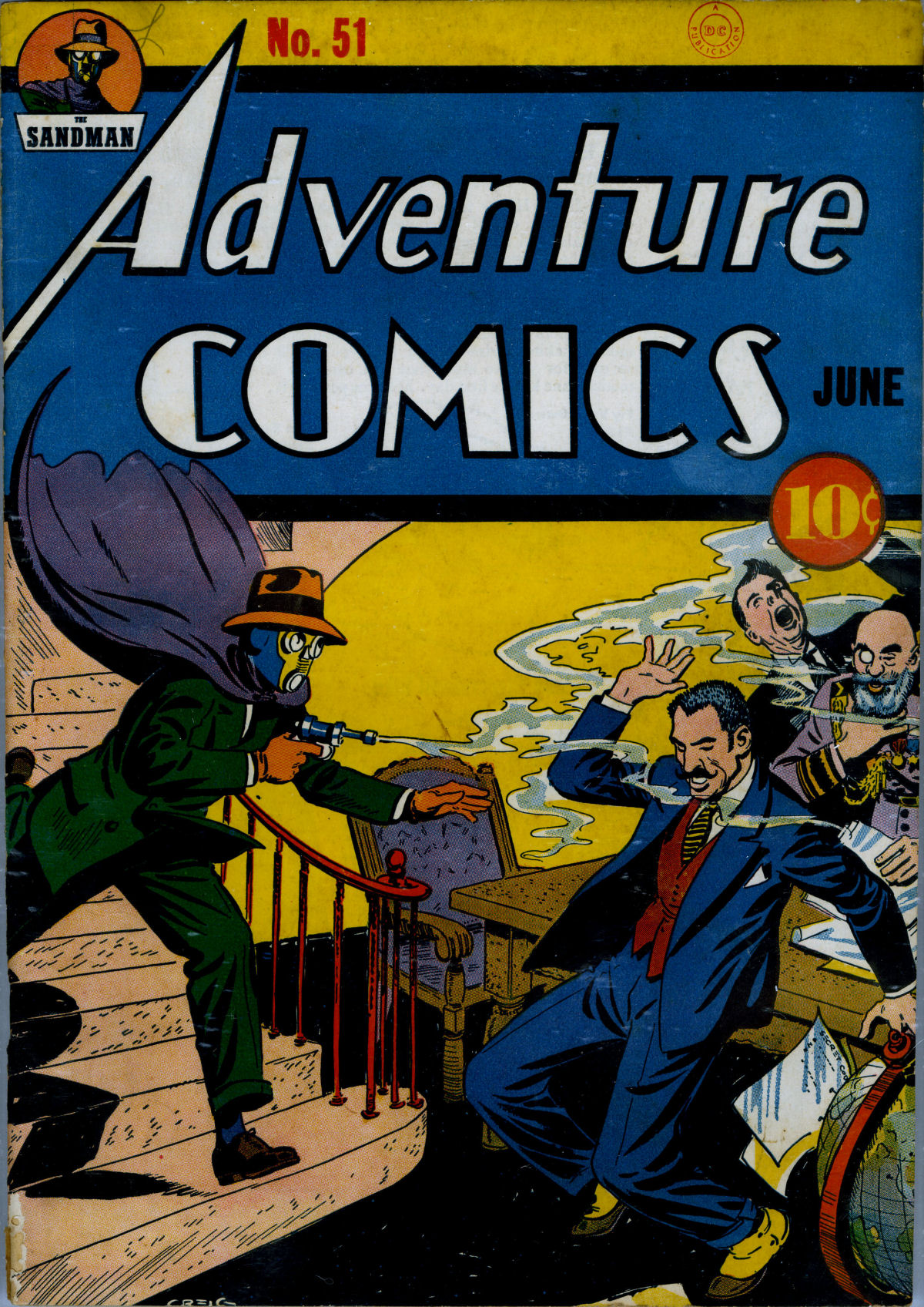 Adventure Comics #51 cover