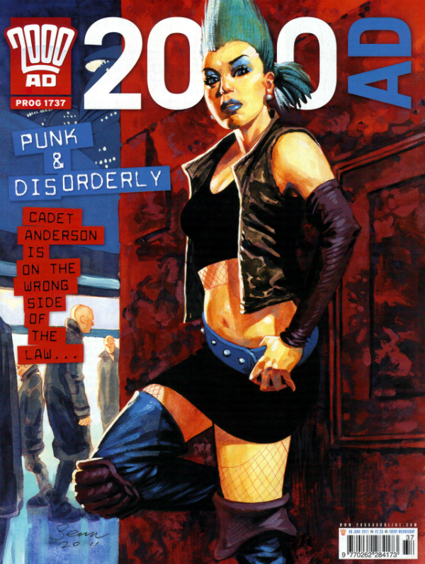 2000 AD #1737 cover