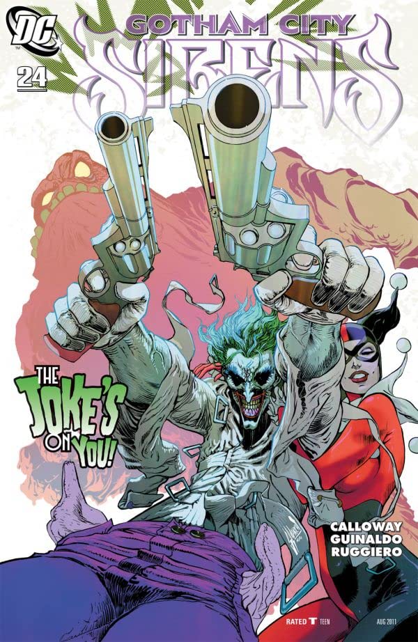 Gotham City Sirens #24 cover