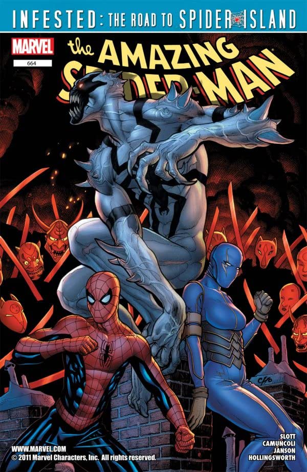 The Amazing Spider-Man #664 cover