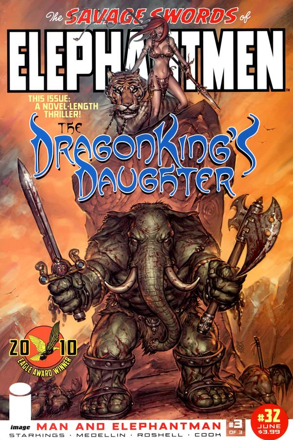 Elephantmen #32 cover