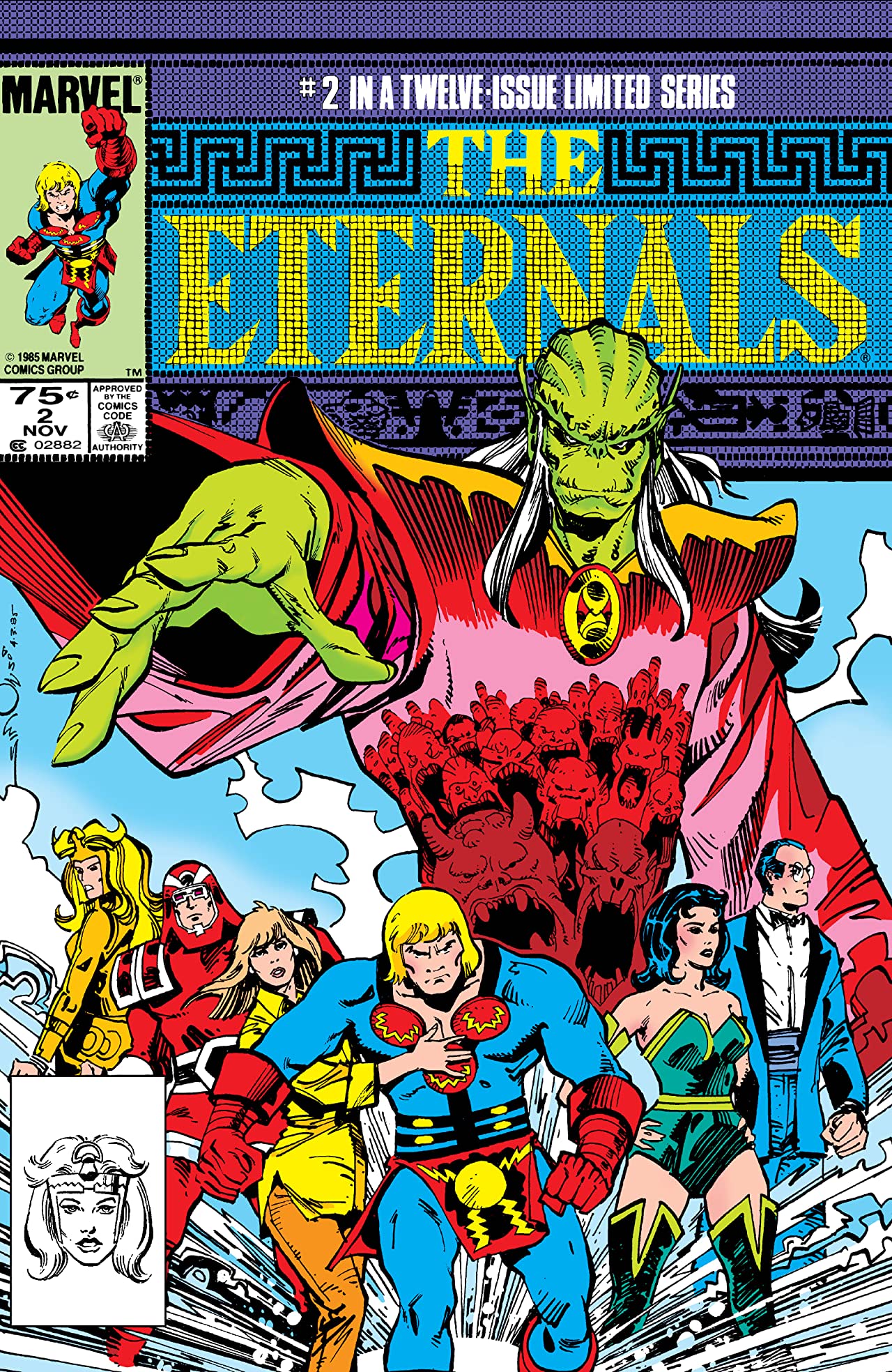 Eternals #2 cover