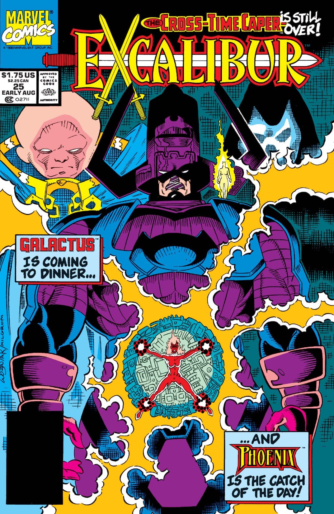 Excalibur #25 cover