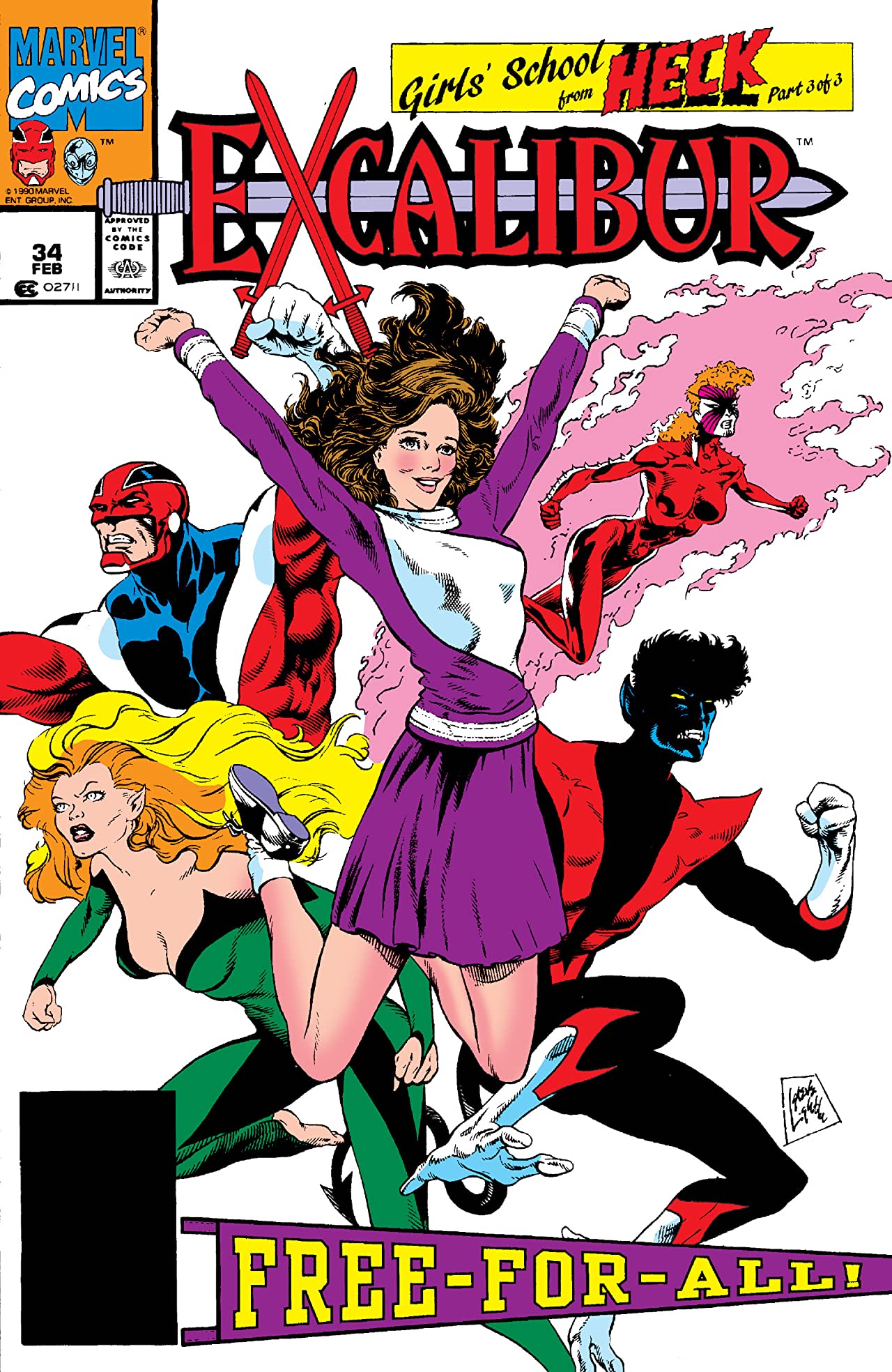 Excalibur #34 cover