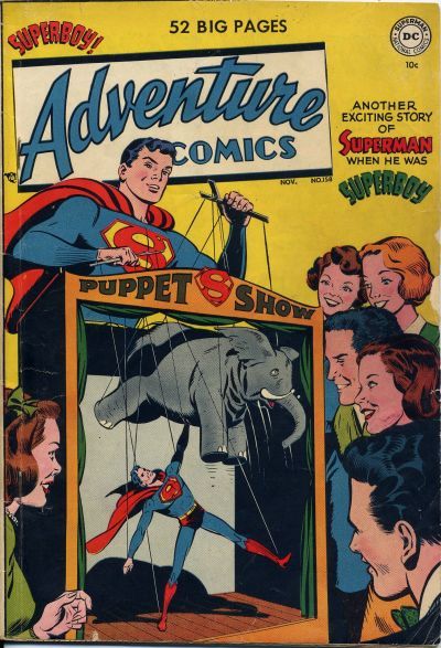 Adventure Comics #158 cover