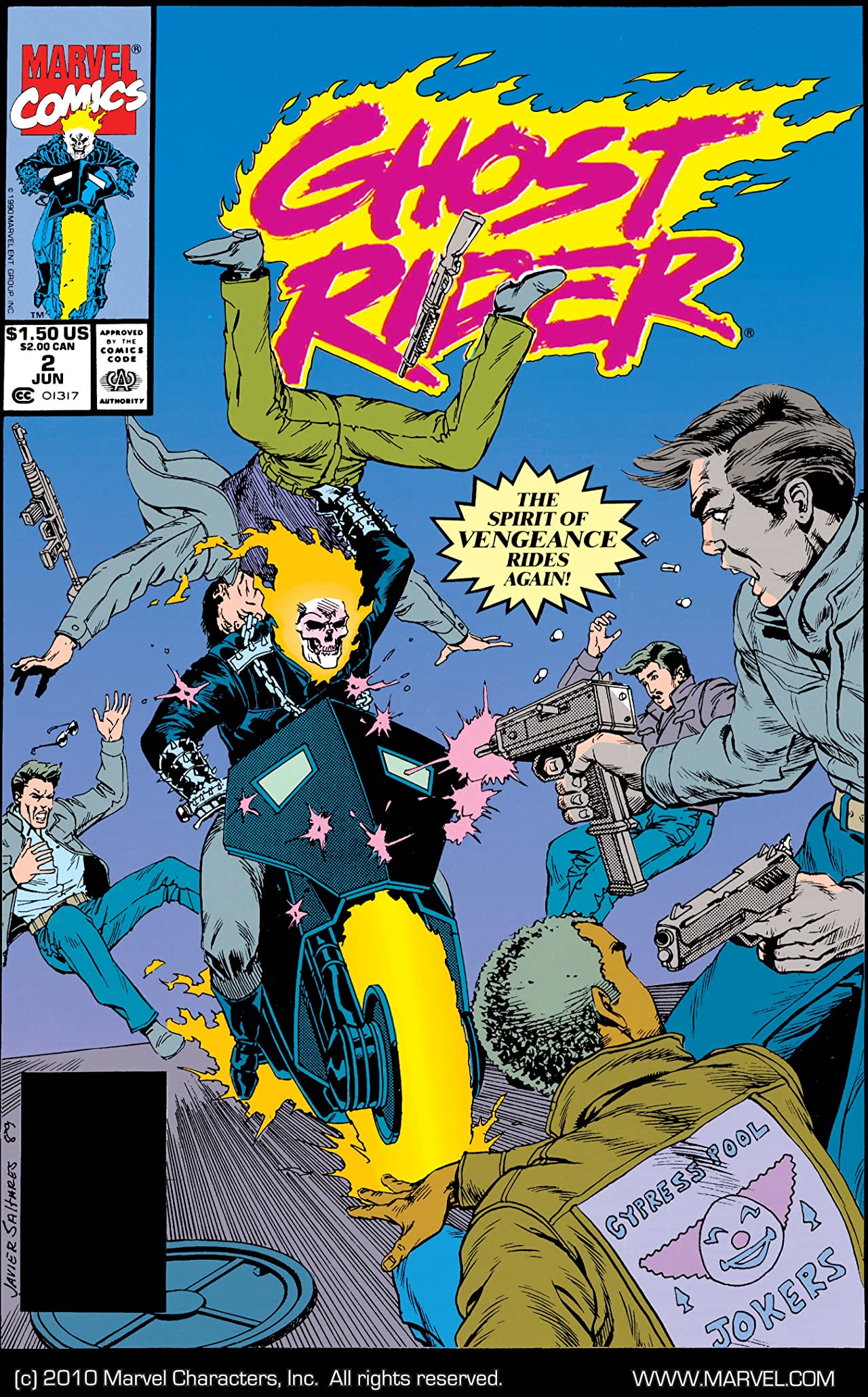 Ghost Rider #2 cover