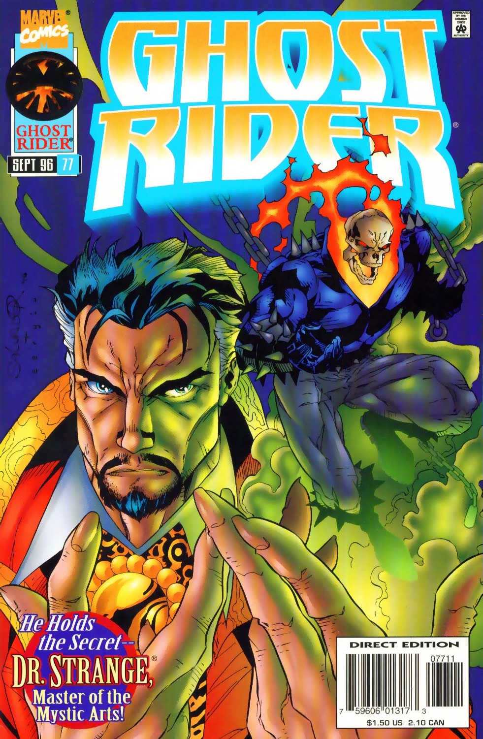 Ghost Rider #77 cover