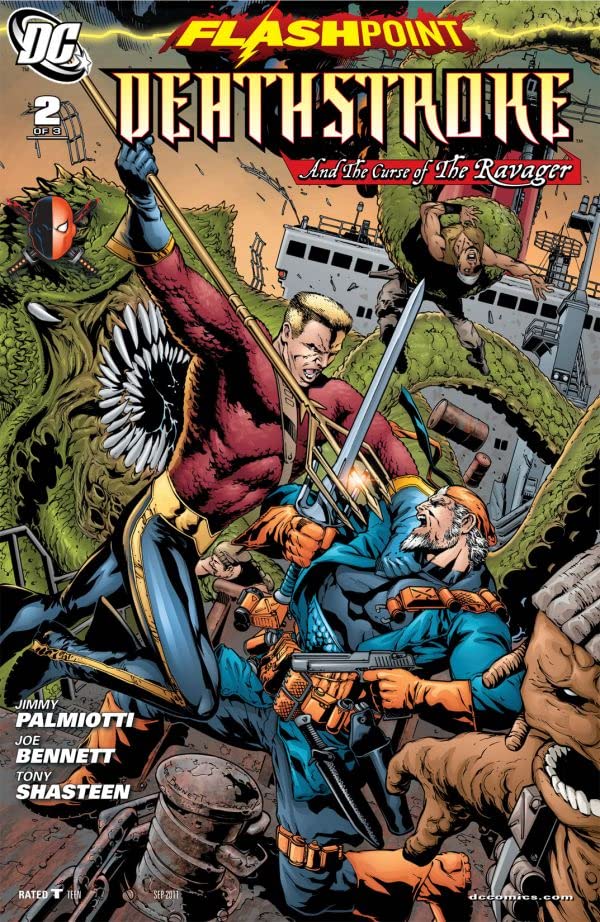 Flashpoint: Deathstroke & the Curse of the Ravager #2 cover