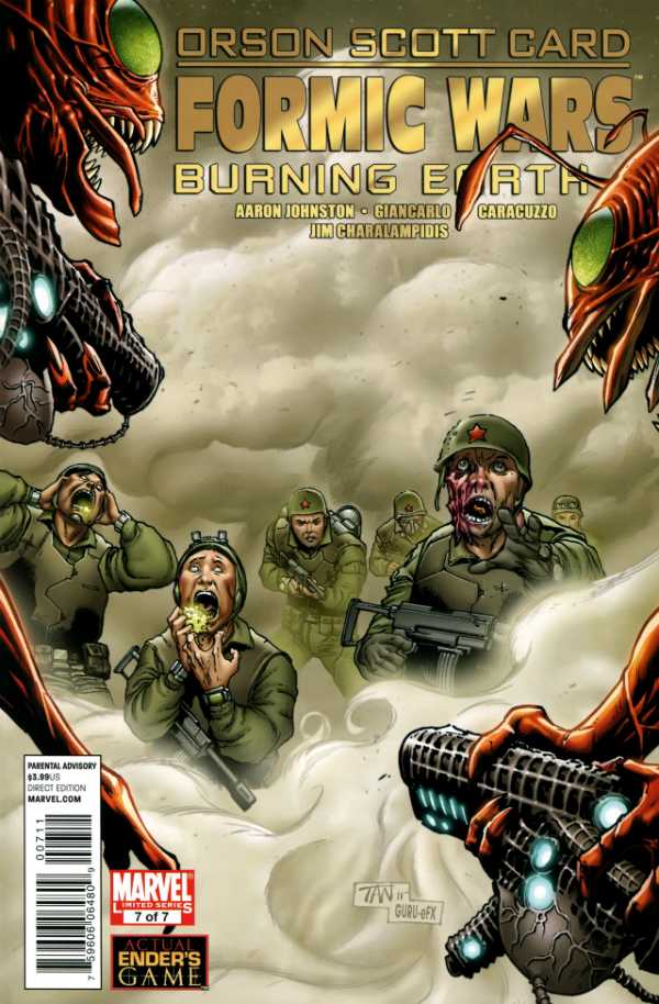 Formic Wars: Burning Earth #7 cover