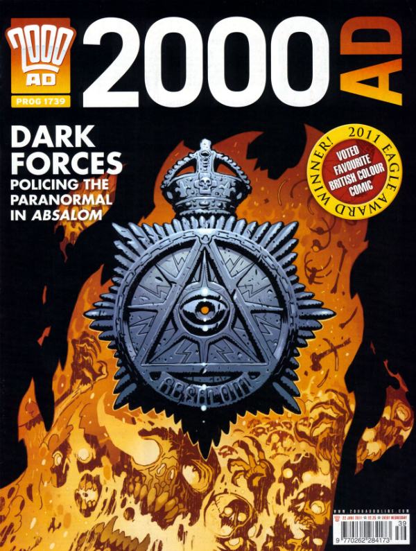 2000 AD #1739 cover