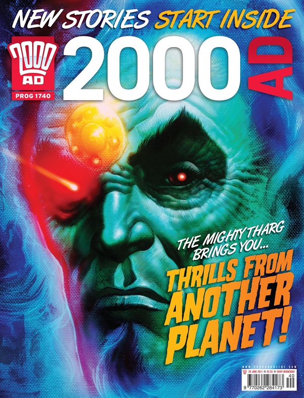 2000 AD #1740 cover