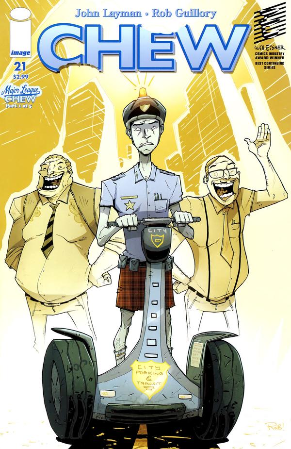 Chew #21 cover
