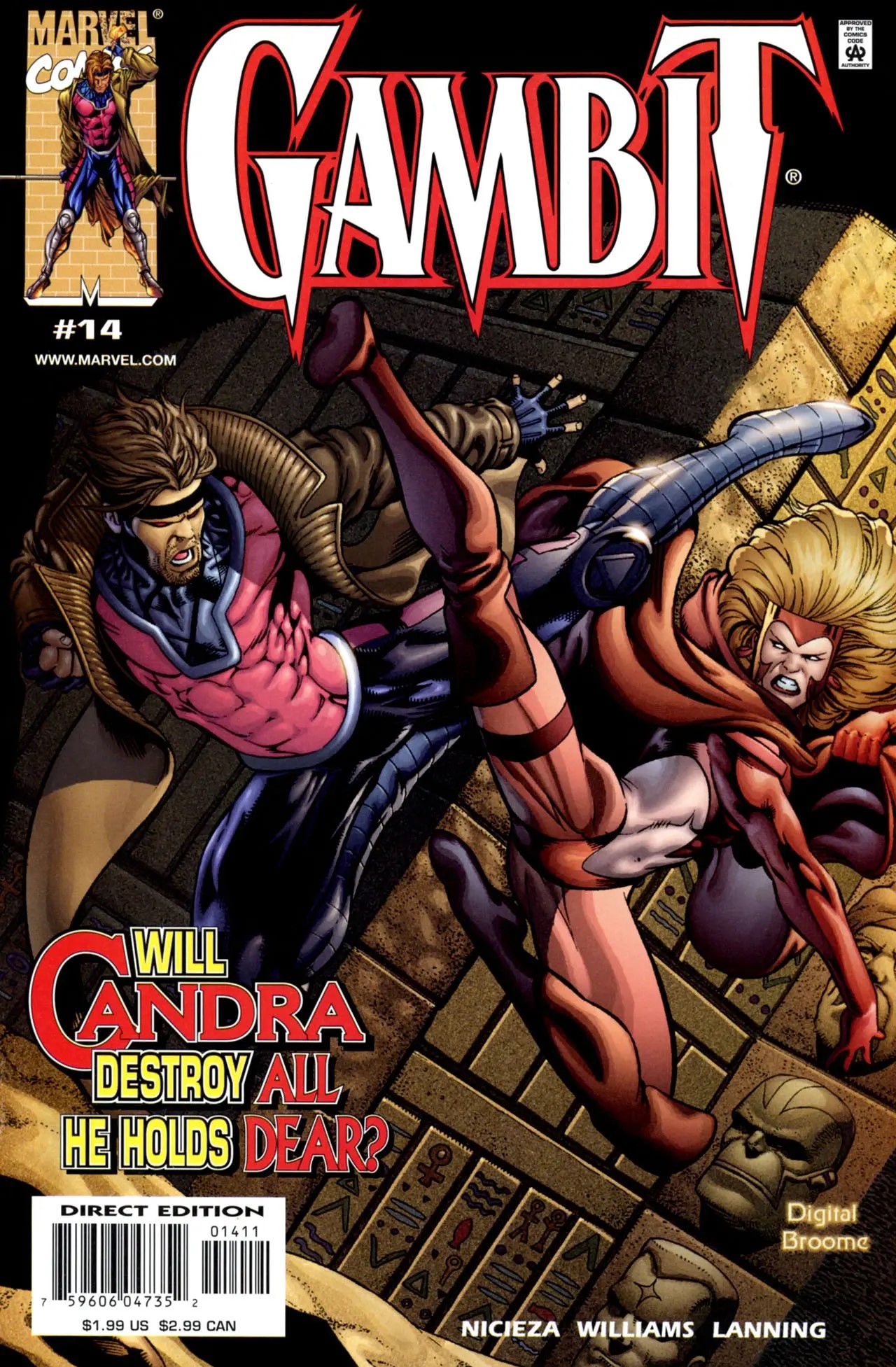 Gambit #14 cover