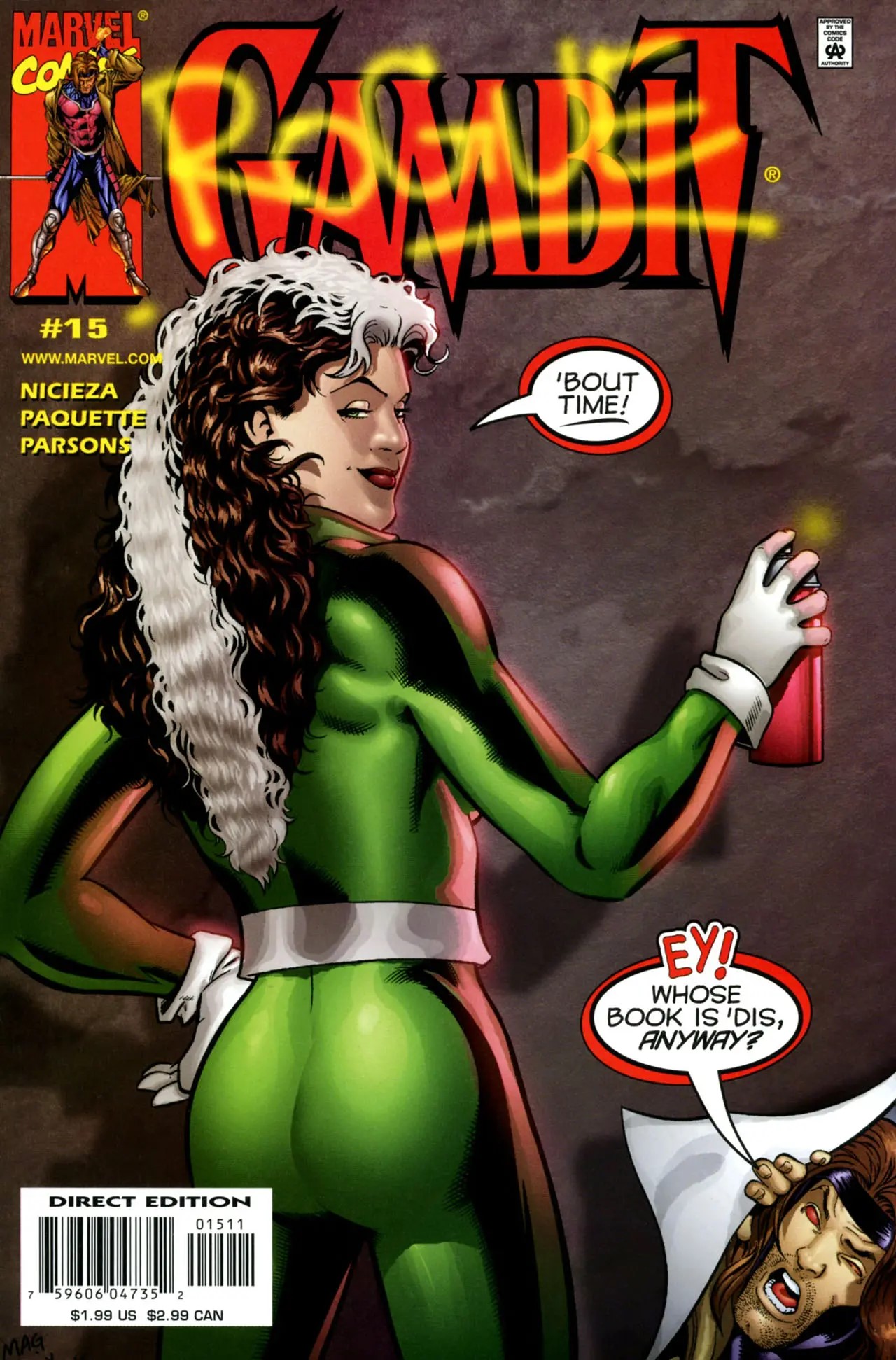 Gambit #15 cover
