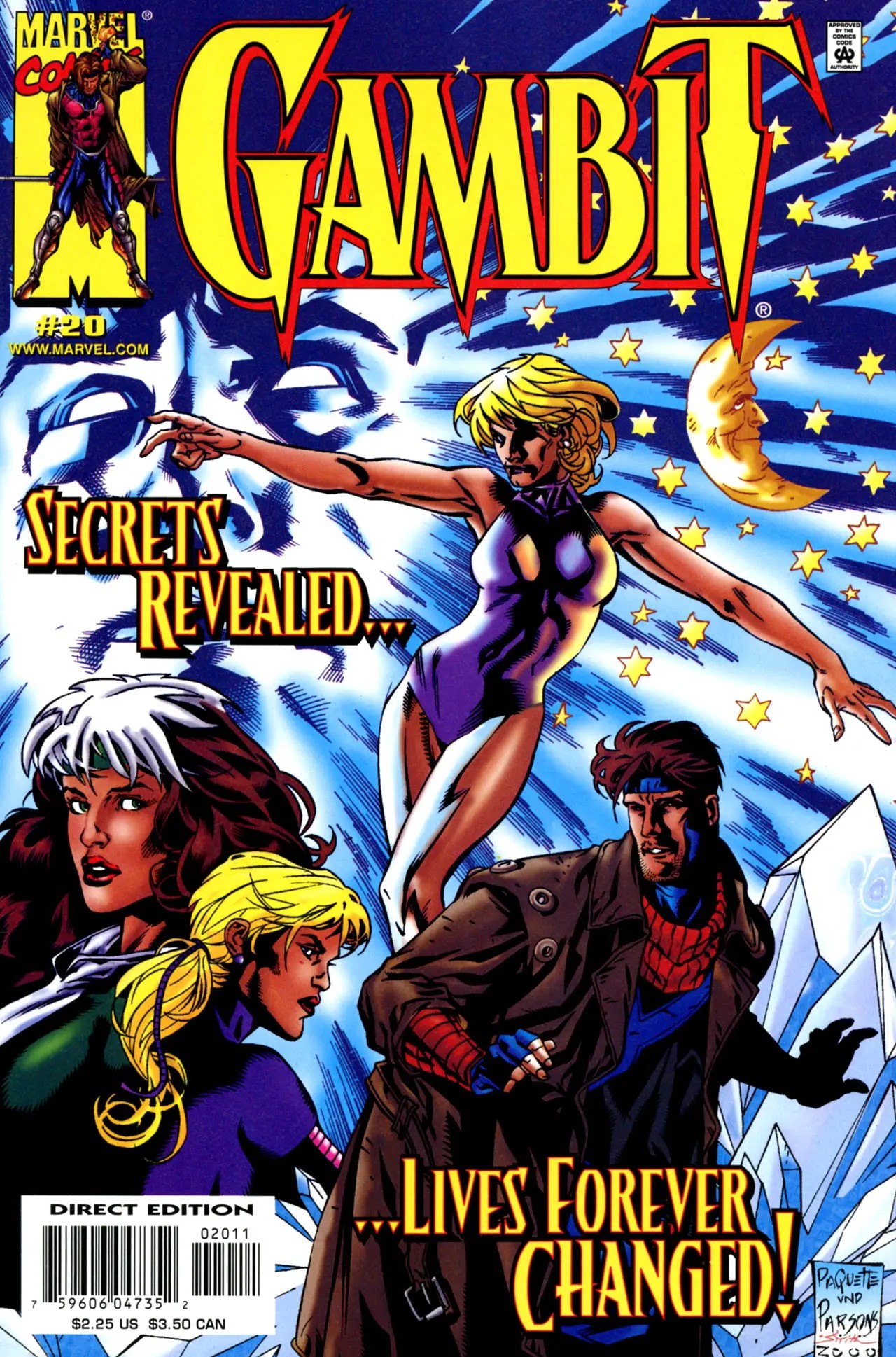 Gambit #20 cover