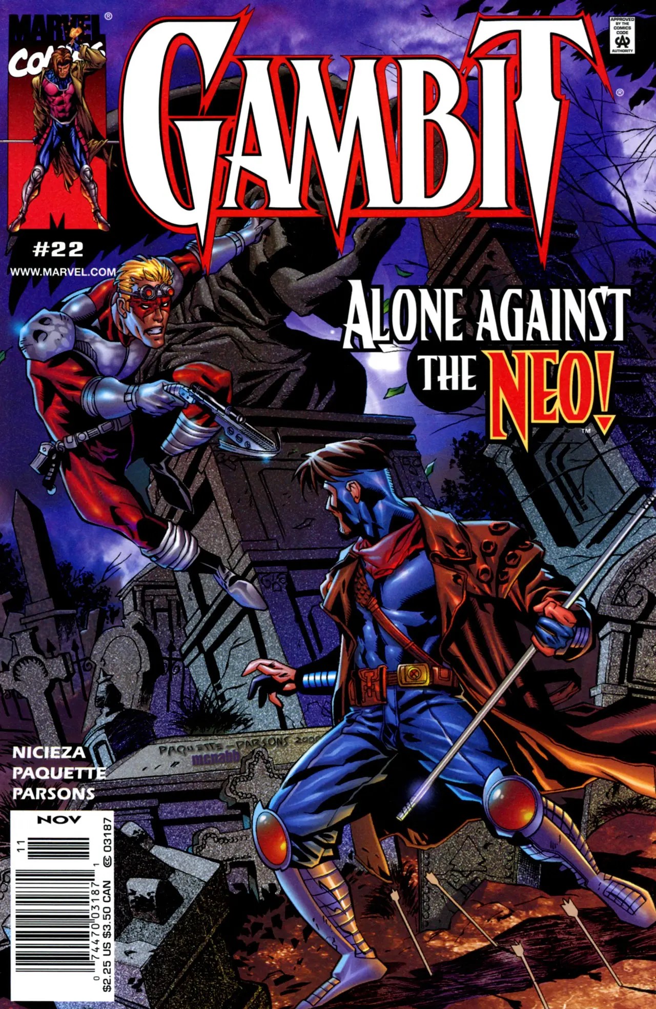 Gambit #22 cover
