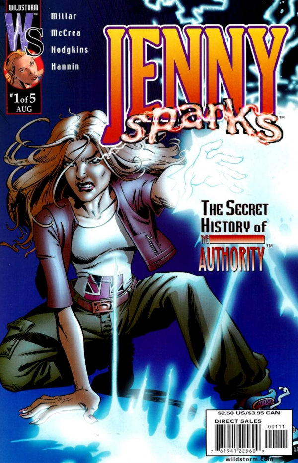 Jenny Sparks: The Secret History of the Authority #1 cover