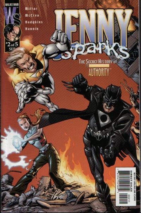 Jenny Sparks: The Secret History of the Authority #2 cover