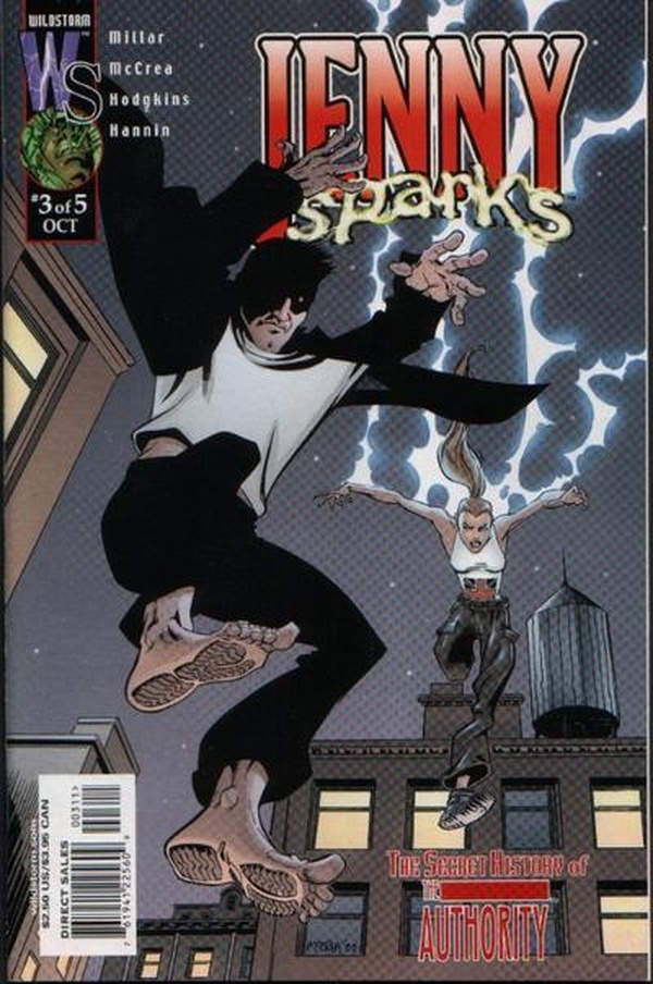 Jenny Sparks: The Secret History of the Authority #3 cover