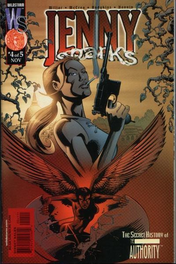 Jenny Sparks: The Secret History of the Authority #4 cover