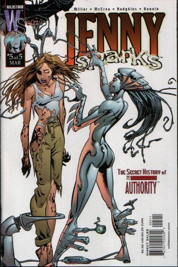 Jenny Sparks: The Secret History of the Authority #5 cover