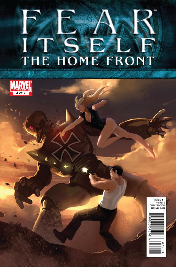 Fear Itself: The Home Front #4 cover
