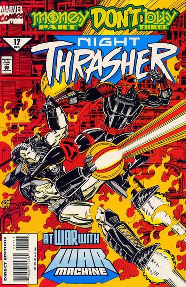 Night Thrasher #17 cover