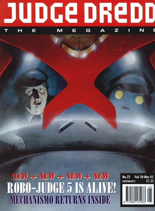 Judge Dredd the Megazine #22 cover