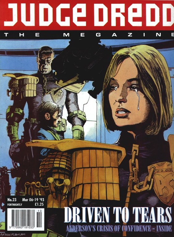 Judge Dredd the Megazine #23 cover