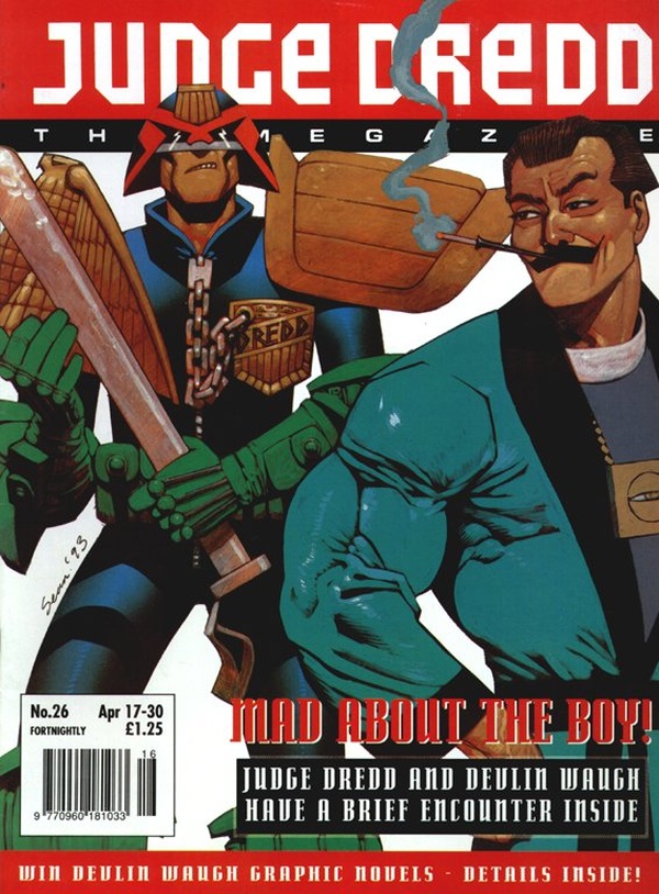 Judge Dredd the Megazine #26 cover