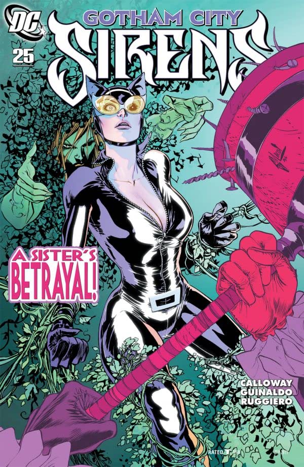 Gotham City Sirens #25 cover