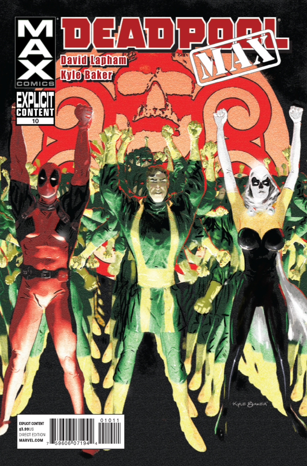 Deadpool Max #10 cover