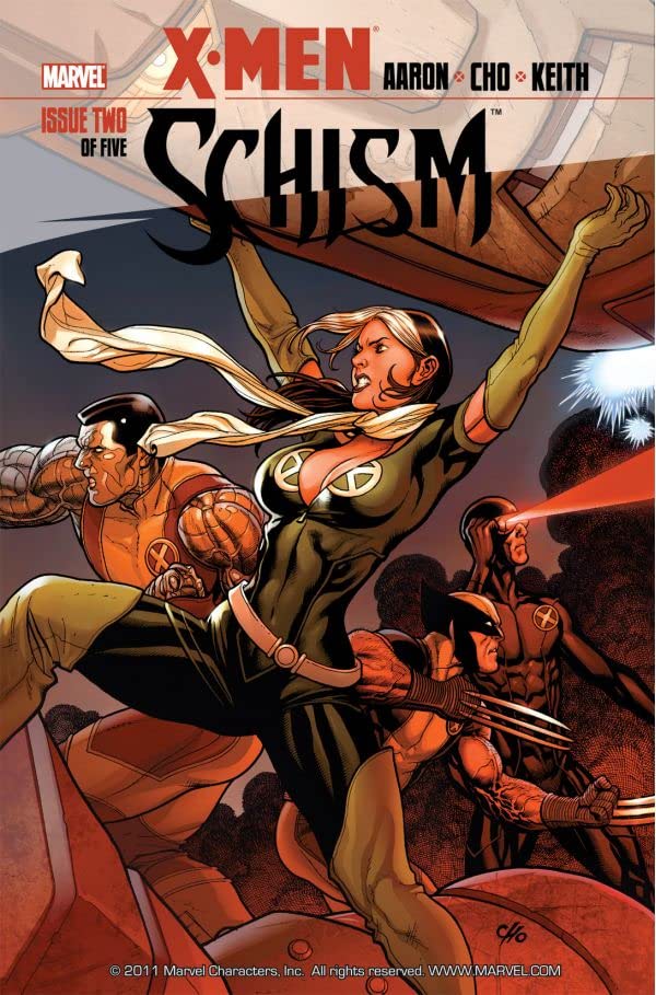 X-Men: Schism #2 cover