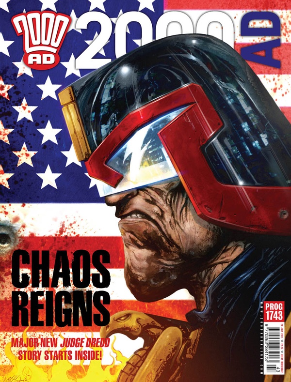 2000 AD #1743 cover