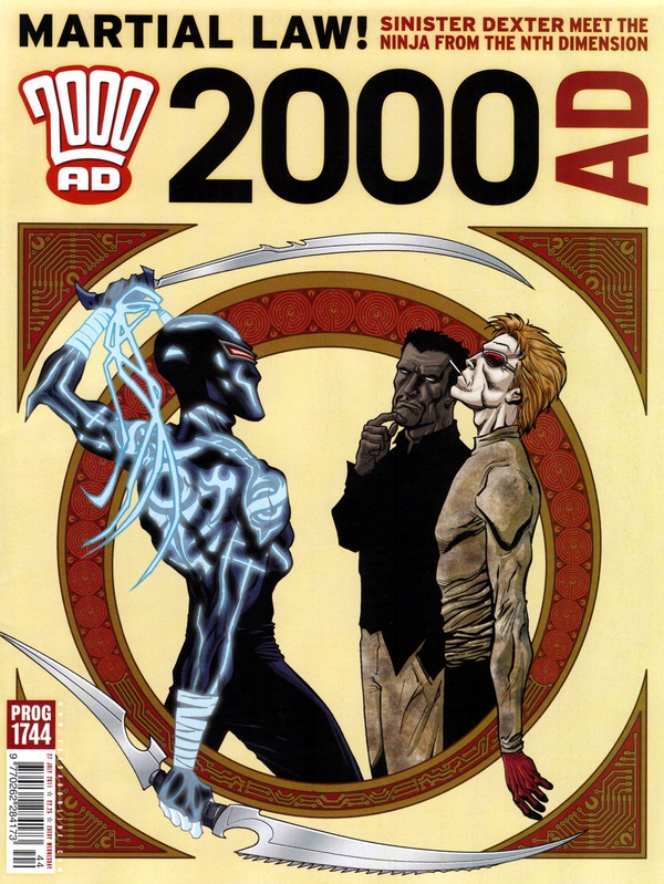 2000 AD #1744 cover