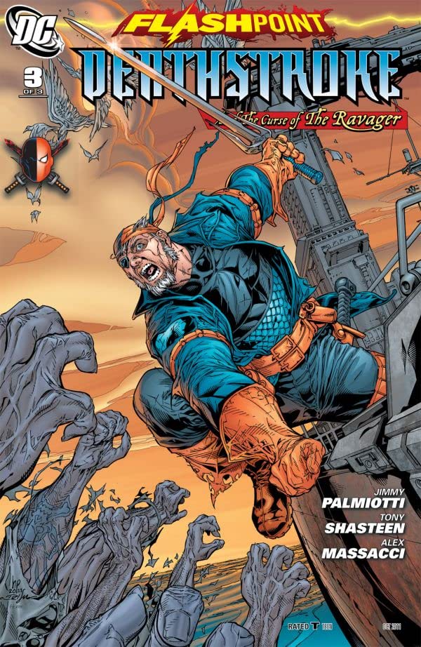 Flashpoint: Deathstroke & the Curse of the Ravager #3 cover