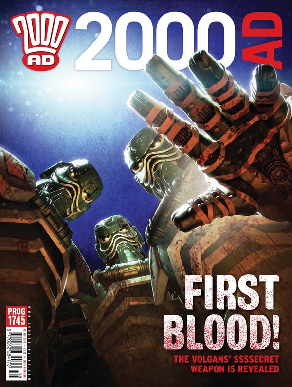 2000 AD #1745 cover
