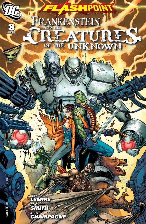 Flashpoint: Frankenstein & the Creatures of the Unknown #3 cover