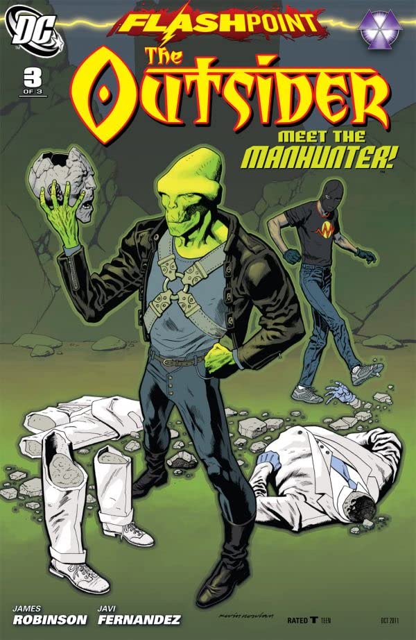 Flashpoint: The Outsider #3 cover