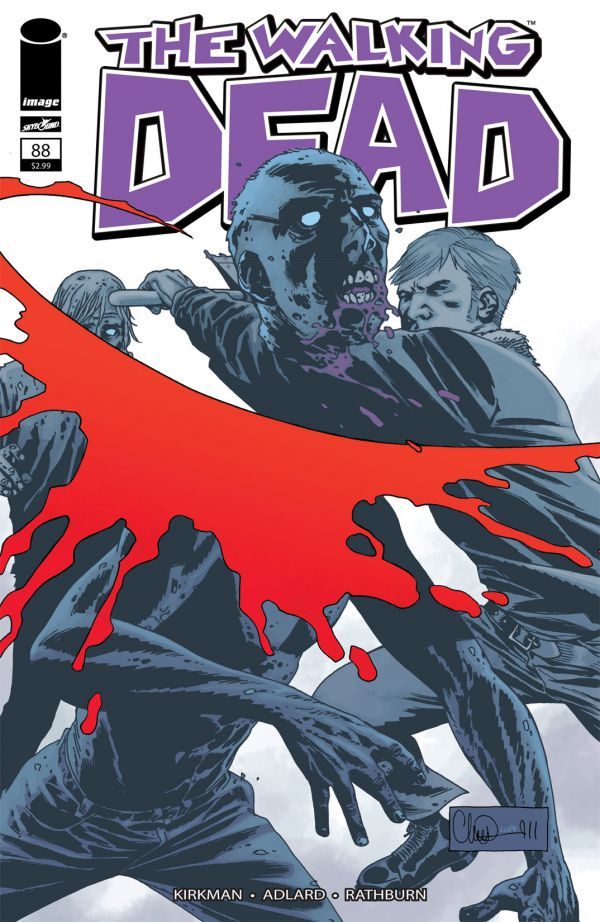 The Walking Dead #88 cover