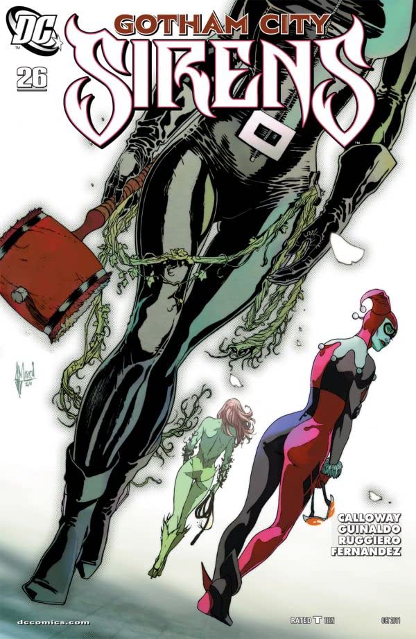 Gotham City Sirens #26 cover
