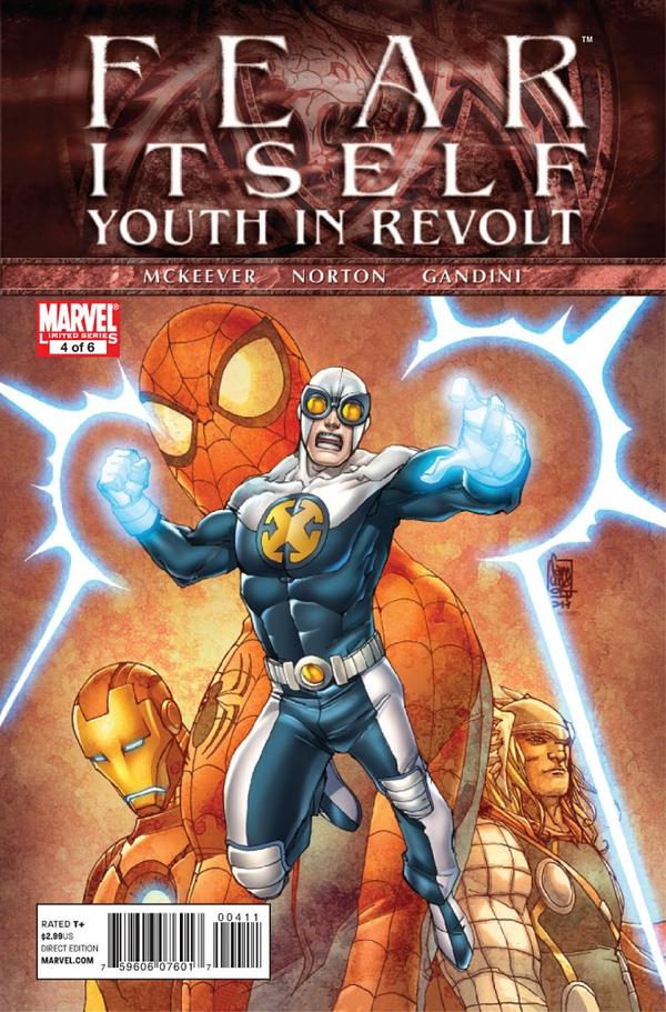 Fear Itself: Youth in Revolt #4 cover