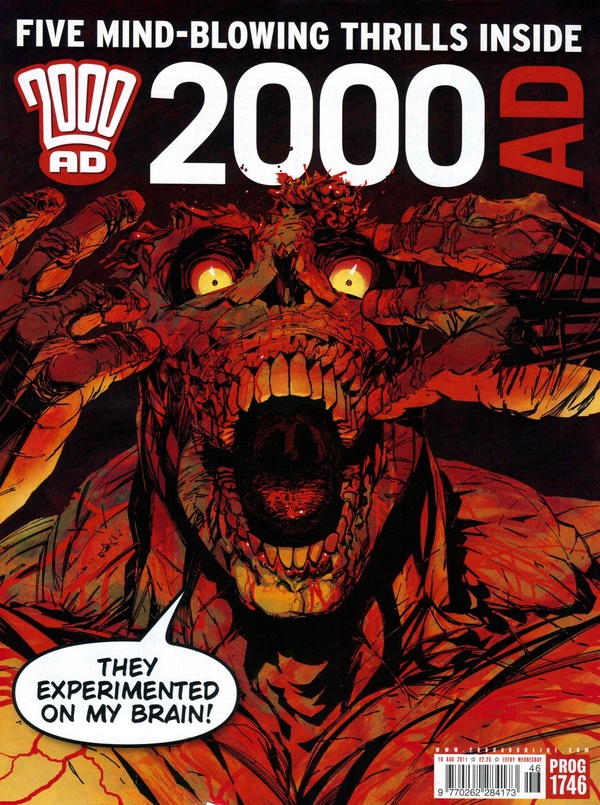 2000 AD #1746 cover
