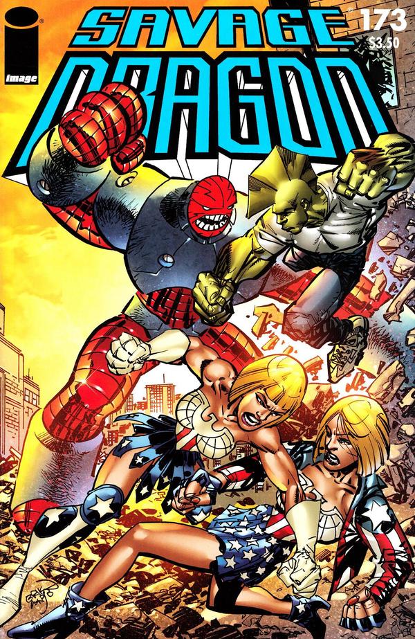 Savage Dragon #173 cover