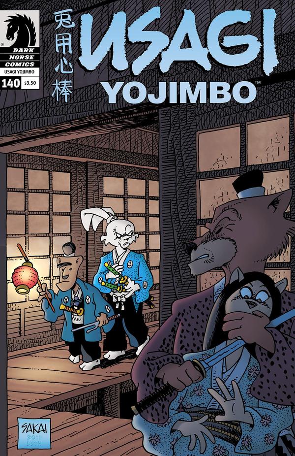 Usagi Yojimbo #140 cover