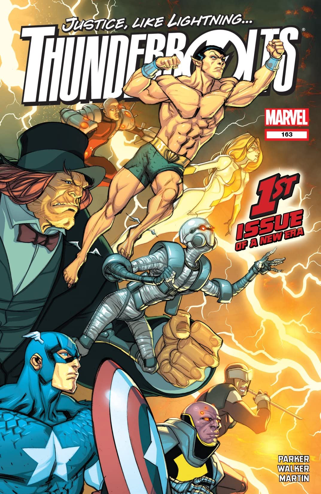 Thunderbolts #163 cover