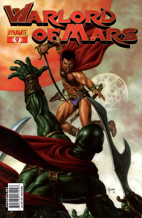 Warlord of Mars #9 cover