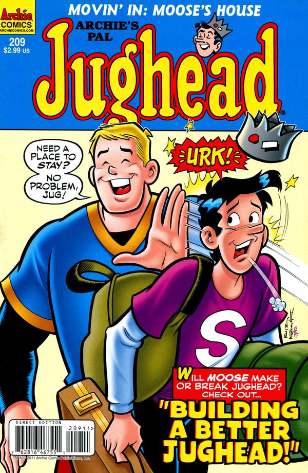 Archie's Pal Jughead Comics #209 cover